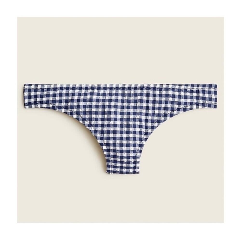 J. Crew Bikini Bottom in Gingham